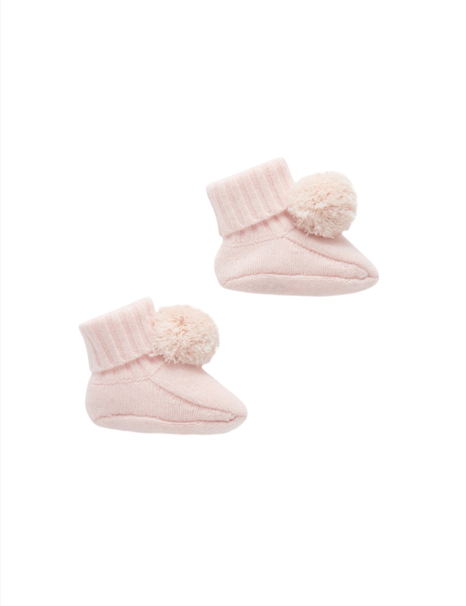 purebaby cashmere booties baby winter clothes