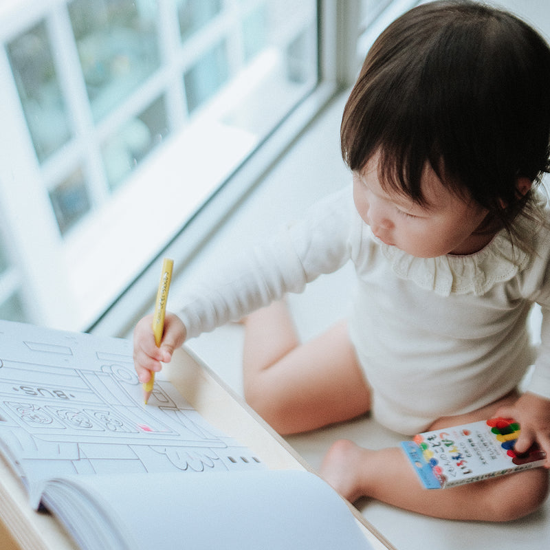 kumon japan triangle colour pencils for children