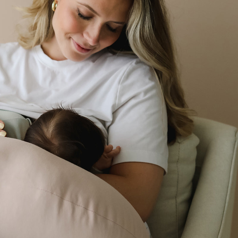 snuggle me organic feeding support nursing pillow petal