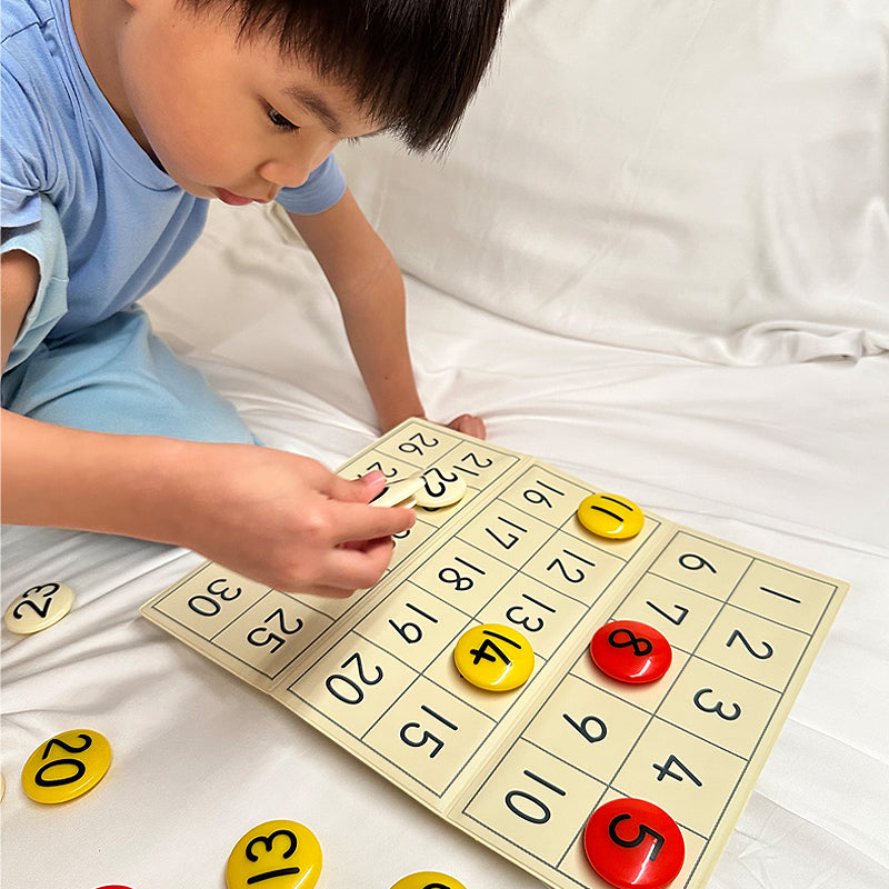 kumon children learning numbers magnetic board 1 to 30