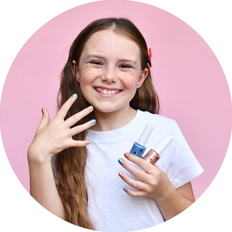 Unscented Kids Peelable Nail Polish | Mermaid Blue