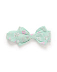 Seafoam Floral Bow Headband