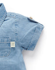 Chambray Denim Onesie