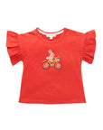 purebaby organic happy bunny tee baby tee