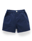 purebaby organic kids knee length shorts