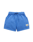 purebaby kids linen blend shorts