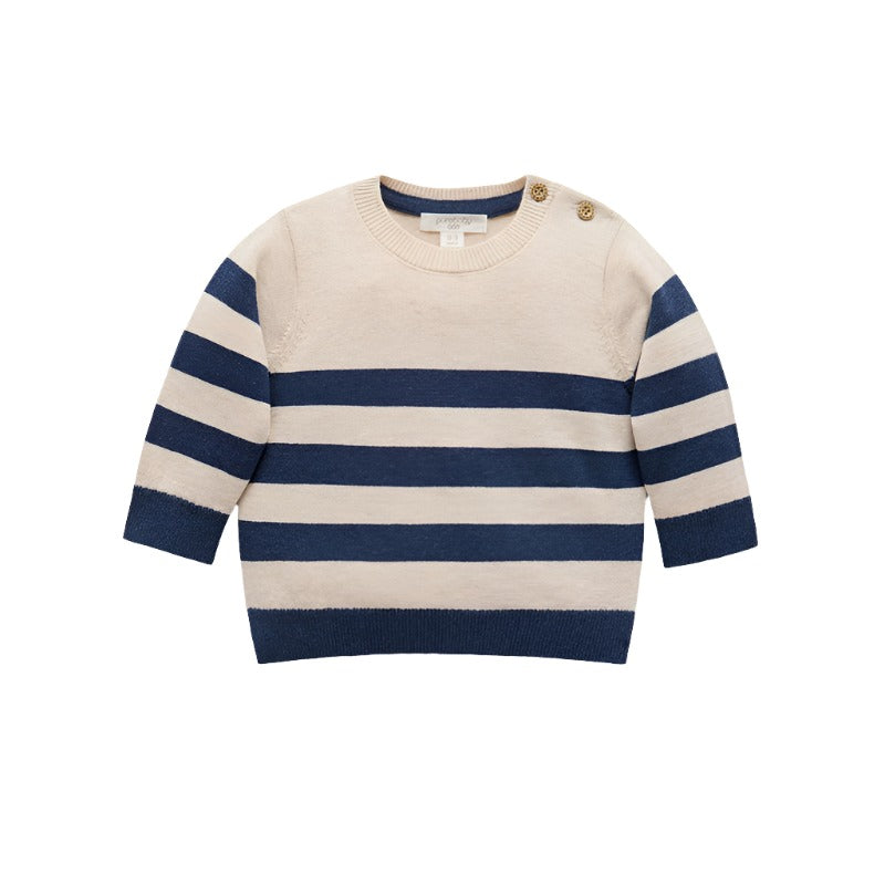 purebaby marine jumper baby winter wear