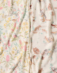 Aviary Garden Stretch Wrap Blanket