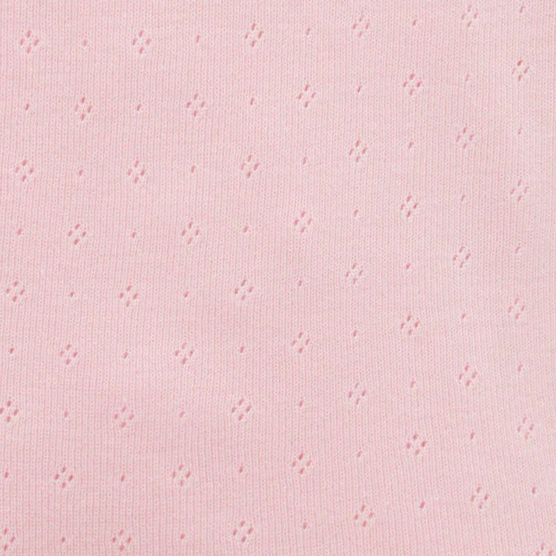 purebaby pointelle tee popsicle pink baby tee