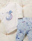 kids organic cotton pj set