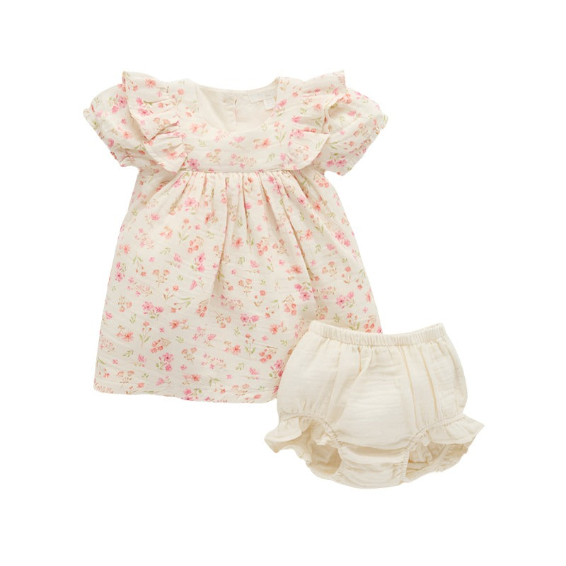 purebaby seaside dress baby girl