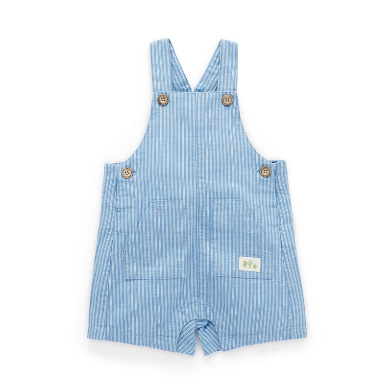 purebaby desert stripes overall baby overalls