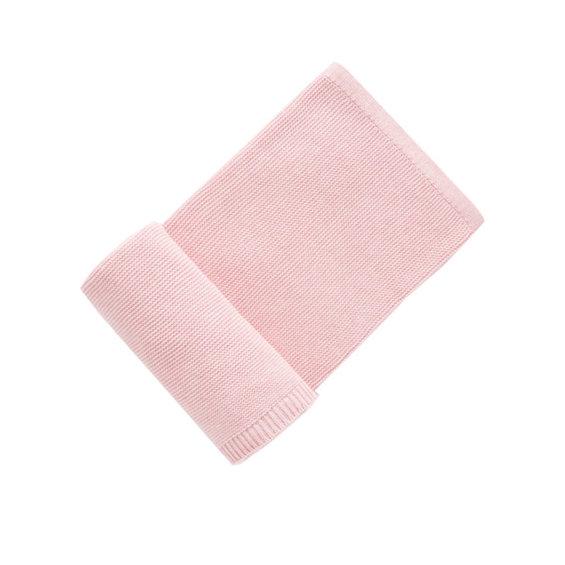 purebaby essentials textured blanket pink newborn baby blanket