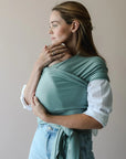 snuggle me organic baby wraps babywearing newborn baby slate motherhood