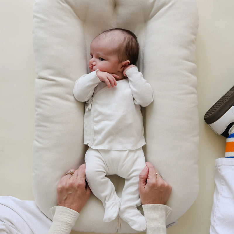 snuggle me organic infant lounger natural