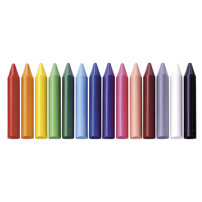 kumon japan triangle colour crayons for children