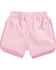 Heather Pink Baby Shorts