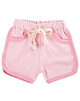 Heather Pink Baby Shorts