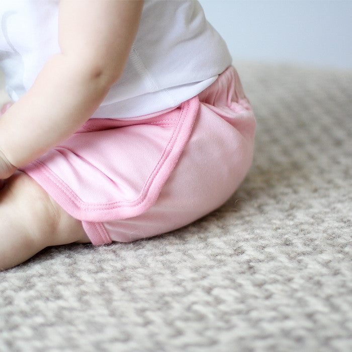 Heather Pink Baby Shorts