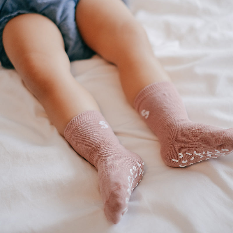 Dusty Coral Socks