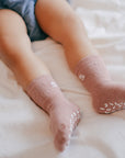 Dusty Coral Socks