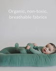 snuggle me organic infant lounger moss