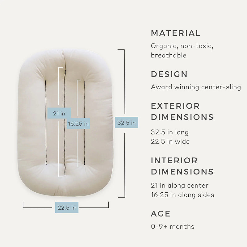 Snuggle Me Organic Lounger with Birch Cover (Preorder Aug)