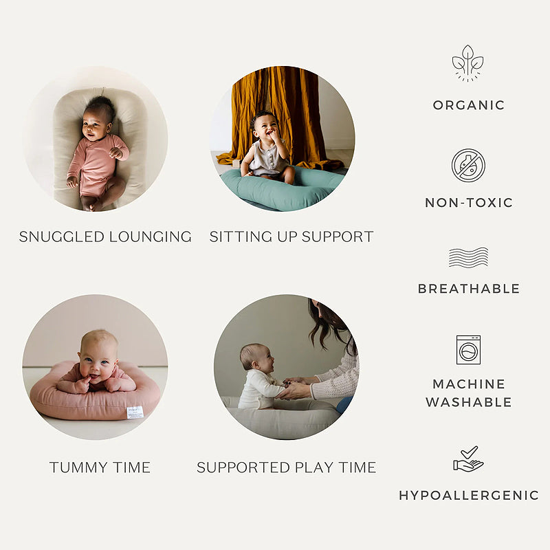 Snuggle Me Organic Lounger with Birch Cover (Preorder Aug)