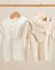 baby organic cotton bathrobe