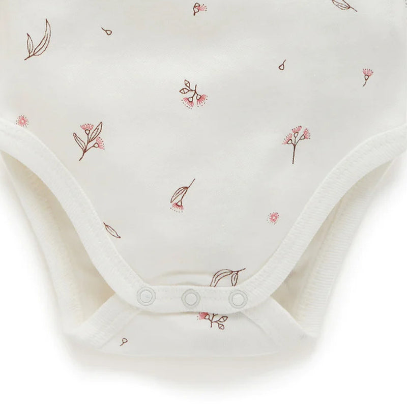 Easy Neck L/S Bodysuit Pink Blossom (Pack of 2)