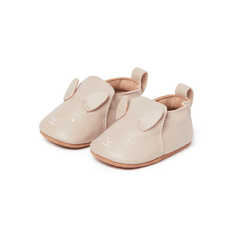 purebaby leather pull on slippers baby shoes and pre walkers