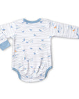 sapling child whales long sleeve bodysuit newborn organic baby clothes