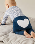 sapling child organic cotton baby clothes heart pants