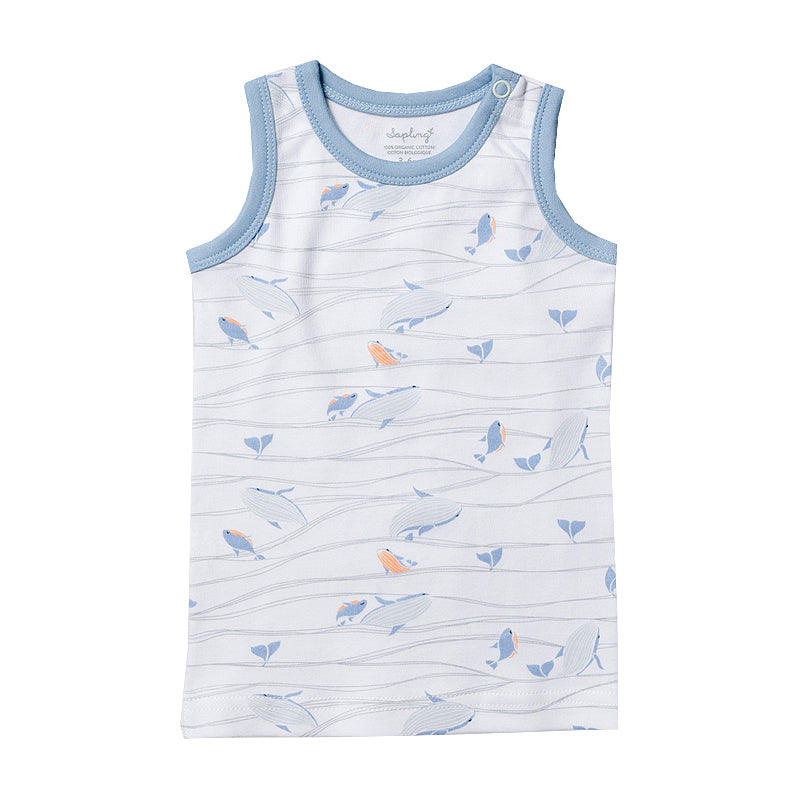 sapling child whale tank newborn baby organic cotton clothes