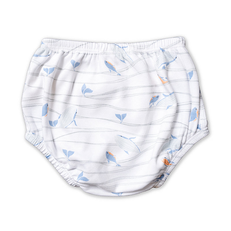 sapling child whales bloomers baby diaper cover