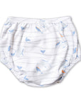 sapling child whales bloomers baby diaper cover