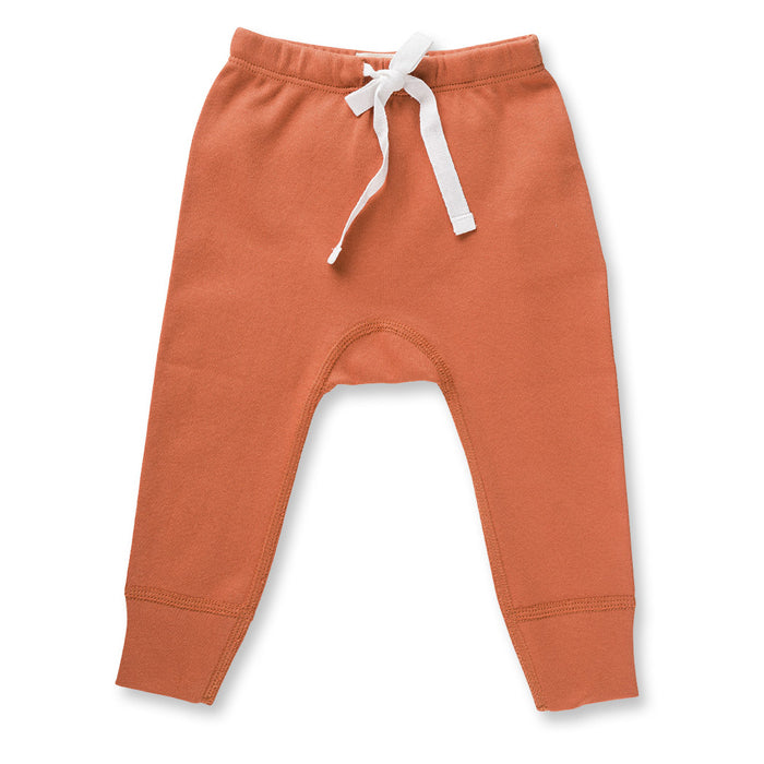 sapling child fox brown heart pants baby pants