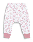 sapling organic cotton clothes for baby bramble pink pants newborn