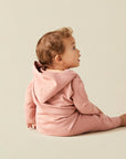 Magnolia Pink Winter Zipsuit